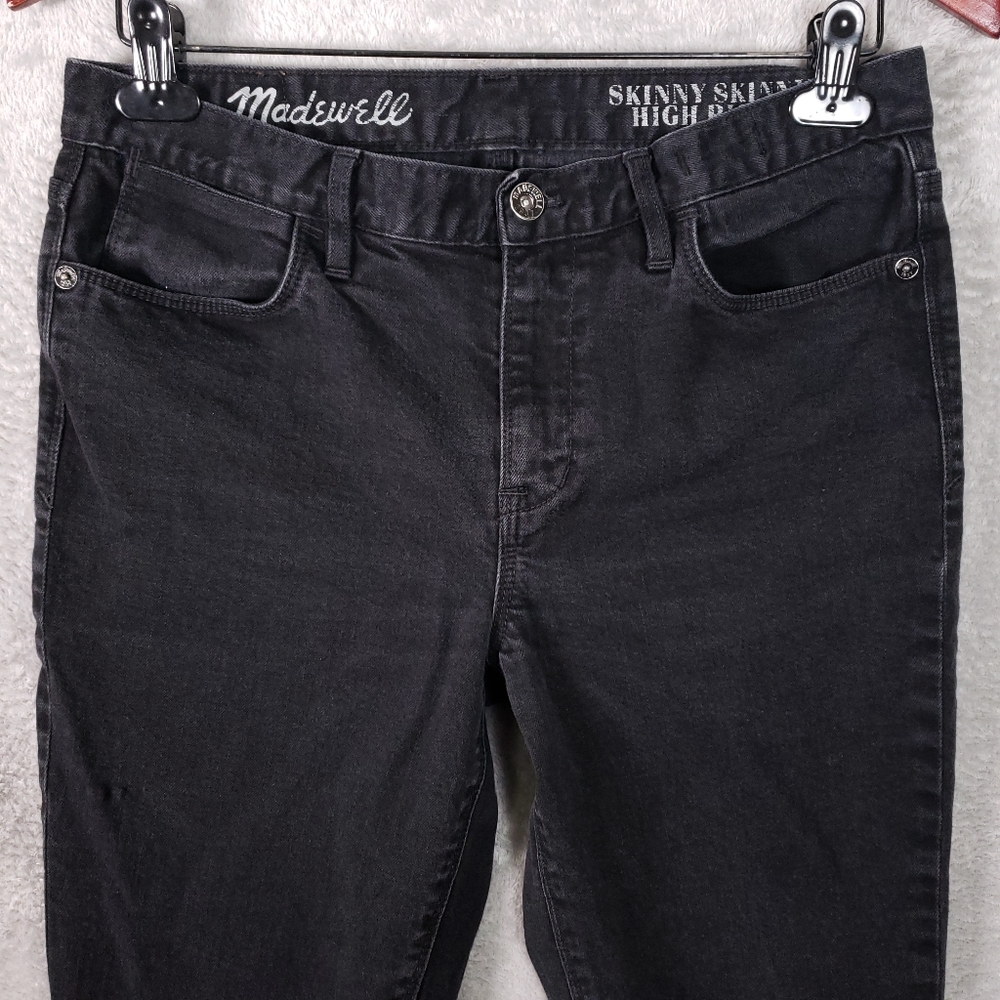 Madewell Skinny Skinny High Riser Denim Jeans sz 30